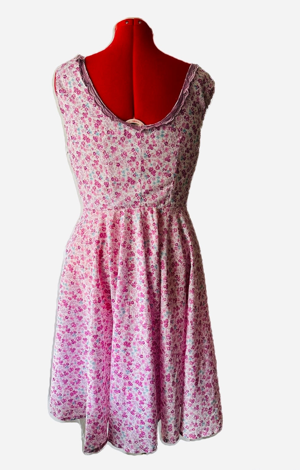 Ladies Handmade Vintage Style Tea Dress