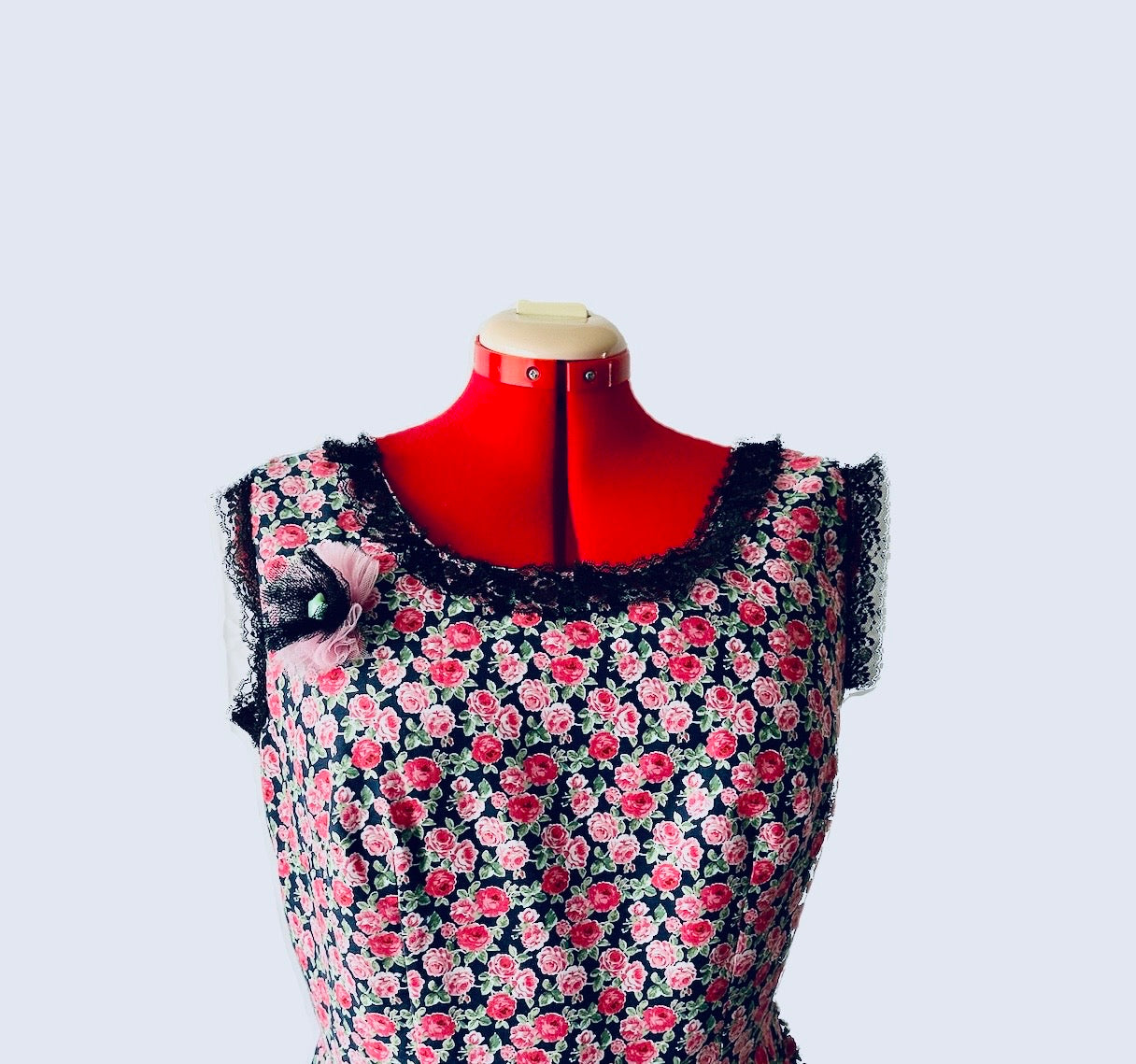 Ladies Handmade Vintage Style Tea Dress