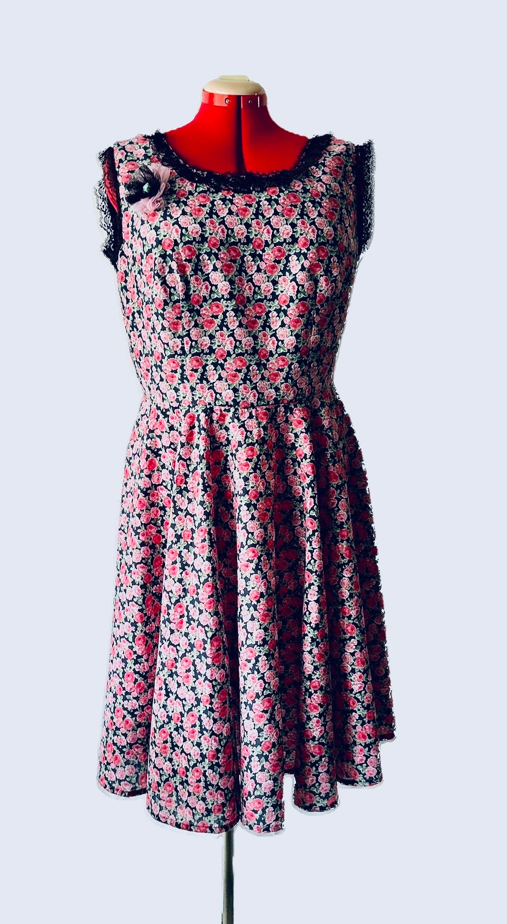 Ladies Handmade Vintage Style Tea Dress